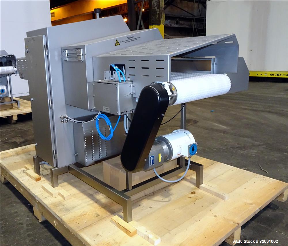 Never Used-Sesotec Raycon X-Ray Food Inspection System, Type 450/100 US-INT 50.  Serial # 10007944-X.  Max Product Dimensions; 450 x 100 mm.  Has an integrated conveyor belt approximate 19.5" wide x ...