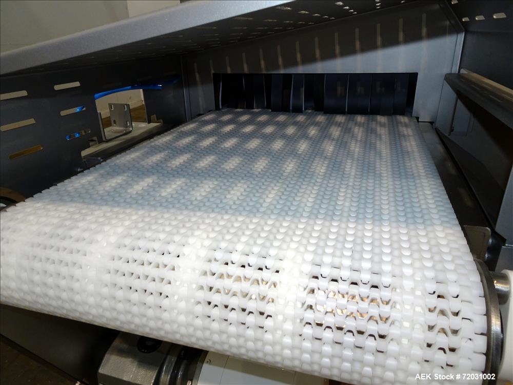 Never Used-Sesotec Raycon X-Ray Food Inspection System, Type 450/100 US-INT 50.  Serial # 10007944-X.  Max Product Dimensions; 450 x 100 mm.  Has an integrated conveyor belt approximate 19.5" wide x ...