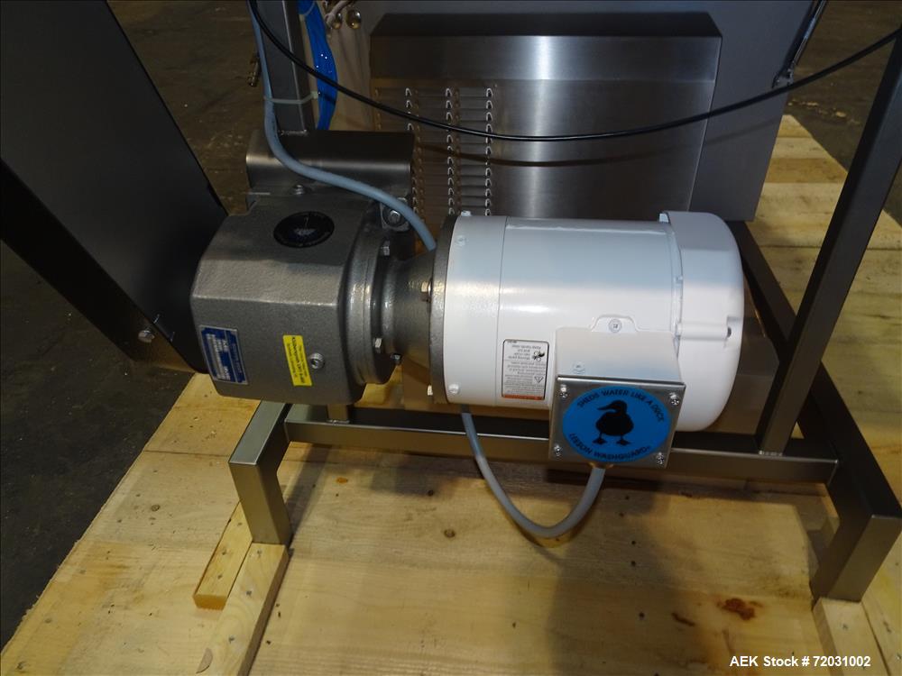 Never Used-Sesotec Raycon X-Ray Food Inspection System, Type 450/100 US-INT 50.  Serial # 10007944-X.  Max Product Dimensions; 450 x 100 mm.  Has an integrated conveyor belt approximate 19.5" wide x ...