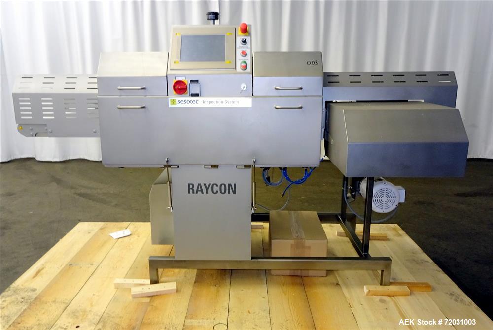 Never Used- Sesotec Raycon X-Ray Food Inspection System