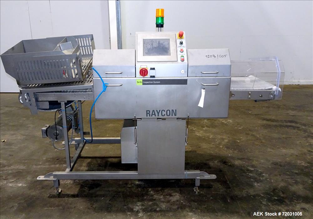 Used- Sesotec Raycon X-Ray Food Inspection System, Type 450/100 US-INT 50