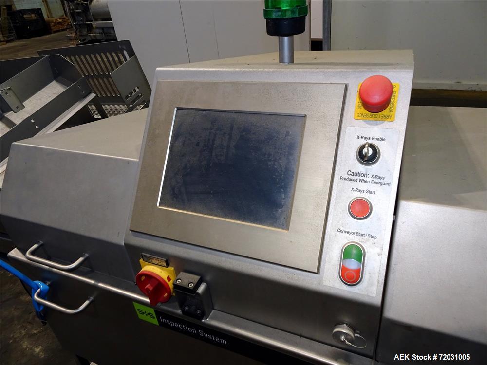 Used Sesotec Raycon X-Ray Food Inspection System, Type 450/100 US-INT 50