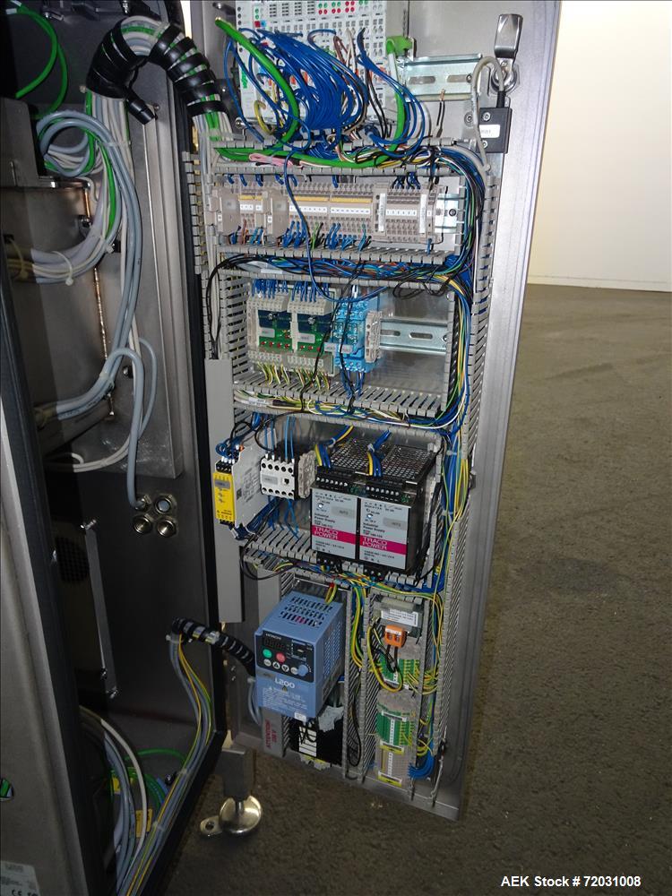 Used Sesotec Raycon X-Ray Food Inspection System, Type 450/100 US-INT 50.  Serial # 11421018291-X.    Max Product Dimensions; 450 x 100 mm.  Has an integrated conveyor belt approximate 19.5" wide x 8...