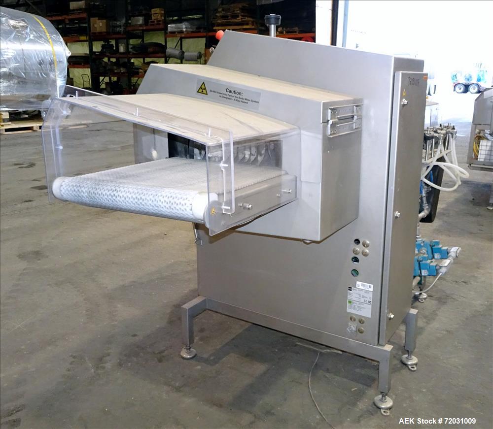 Used-Sesotec Raycon X-Ray Food Inspection System, Type 450/100 US-INT 50.  Serial # 11421018294-X.    Max Product Dimensions...