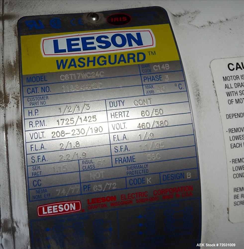 Used Sesotec Raycon X-Ray Food Inspection System, Type 450/100 US-INT 50.  Serial # 11421018294-X.    Max Product Dimensions; 450 x 100 mm.  Has an integrated conveyor belt approximate 19.5" wide x 8...