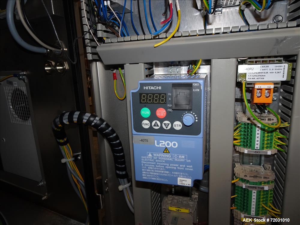 Used Sesotec Raycon X-Ray Food Inspection System, Type 450/100 US-INT 50.  Serial # 11422018363-X.    Max Product Dimensions; 450 x 100 mm.  Has an integrated conveyor belt approximate 19.5" wide x 8...