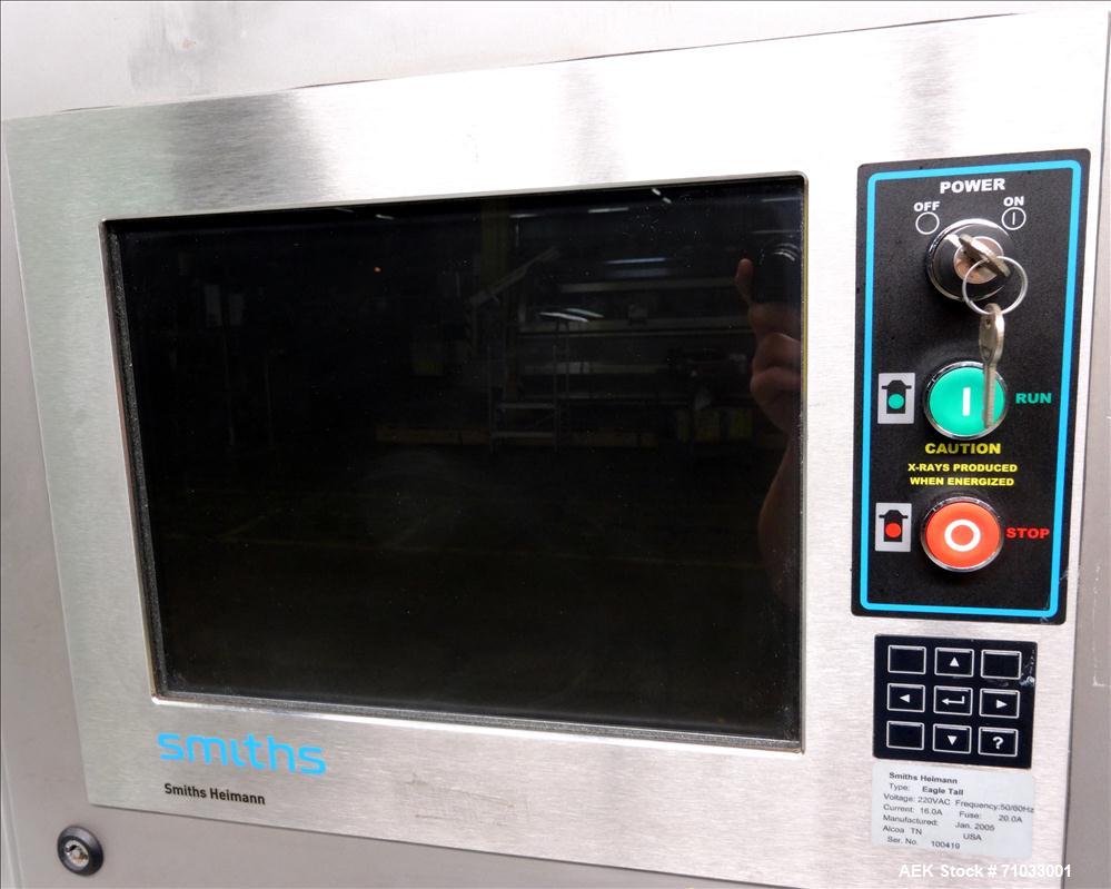 Used Smiths Heimann Eagle Tall IP65 X-ray Metal Detector