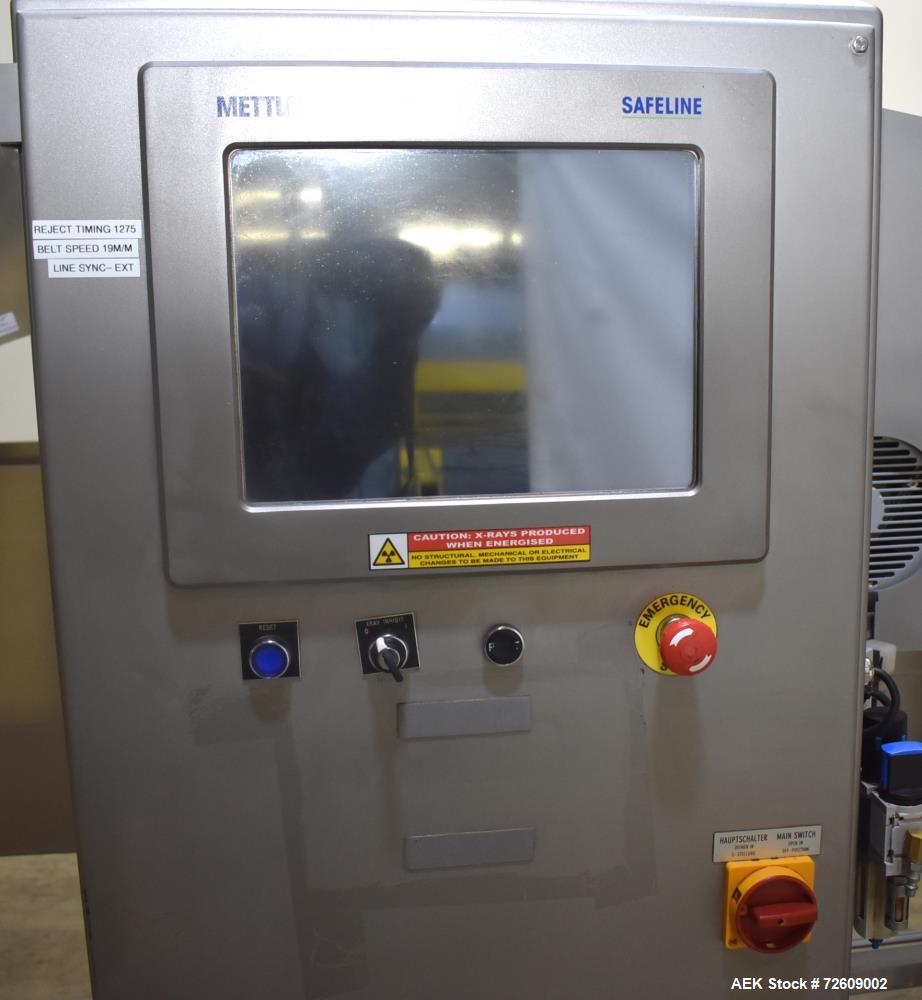 Used Safeline (Mettler Toledo) SideChek+ 400 X-Ray Metal Detector – High-Speed Inspection