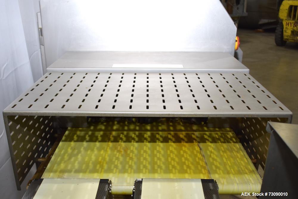 Used Bizerba Type XRE_2 450/200 Xray Metal Detector. ual Lane Checkweigher With Reject. Weight range: 600/1500 grams with accuracies 0.2/0.5 grams.
