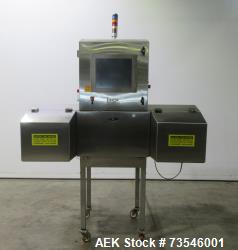 Used Peco Inspx Inline Metal Detector, Model Single. Is of stainless steel construction. Last used in food application. 3/60...