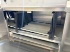 Used Peco Inspx Inline Metal Detector, Model Single. Is of stainless steel construction. Last used in food application. 3/60/230V.