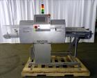 Used Sesotec Raycon X-Ray Food Inspection System, Type 450/100 US-INT 50.  Serial # 11421018289-X.    Max Product Dimensions; 450 x 100 mm.  Has an integrated conveyor belt approximate 19.5