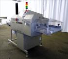 Used Sesotec Raycon X-Ray Food Inspection System, Type 450/100 US-INT 50.  Serial # 11421018291-X.    Max Product Dimensions; 450 x 100 mm.  Has an integrated conveyor belt approximate 19.5