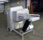 Used Sesotec Raycon X-Ray Food Inspection System, Type 450/100 US-INT 50.  Serial # 11421018291-X.    Max Product Dimensions; 450 x 100 mm.  Has an integrated conveyor belt approximate 19.5