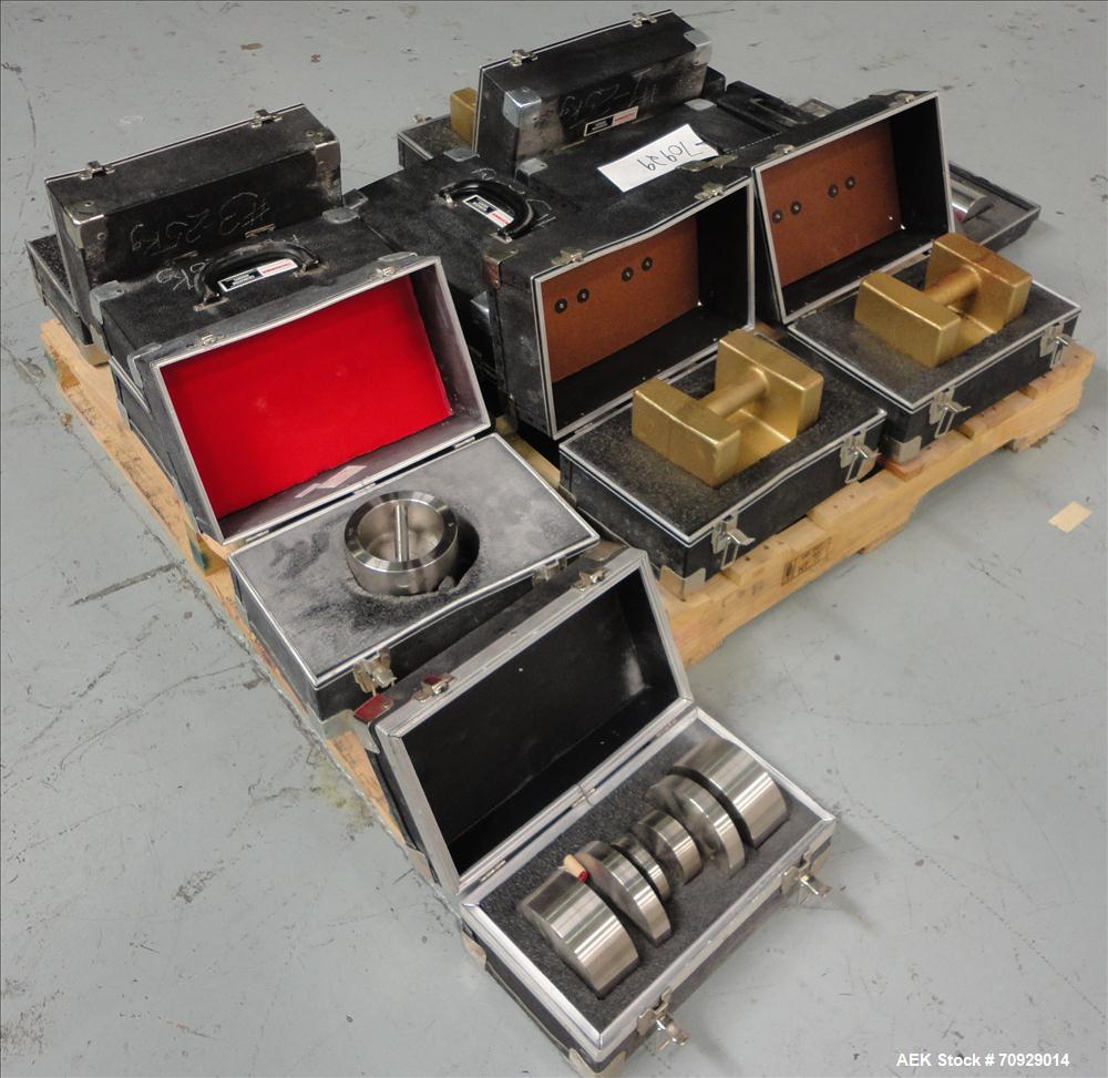 Used Set of Calibration Weights