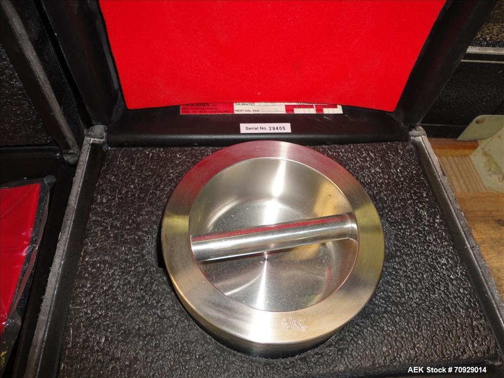 Used Set of Calibration Weights