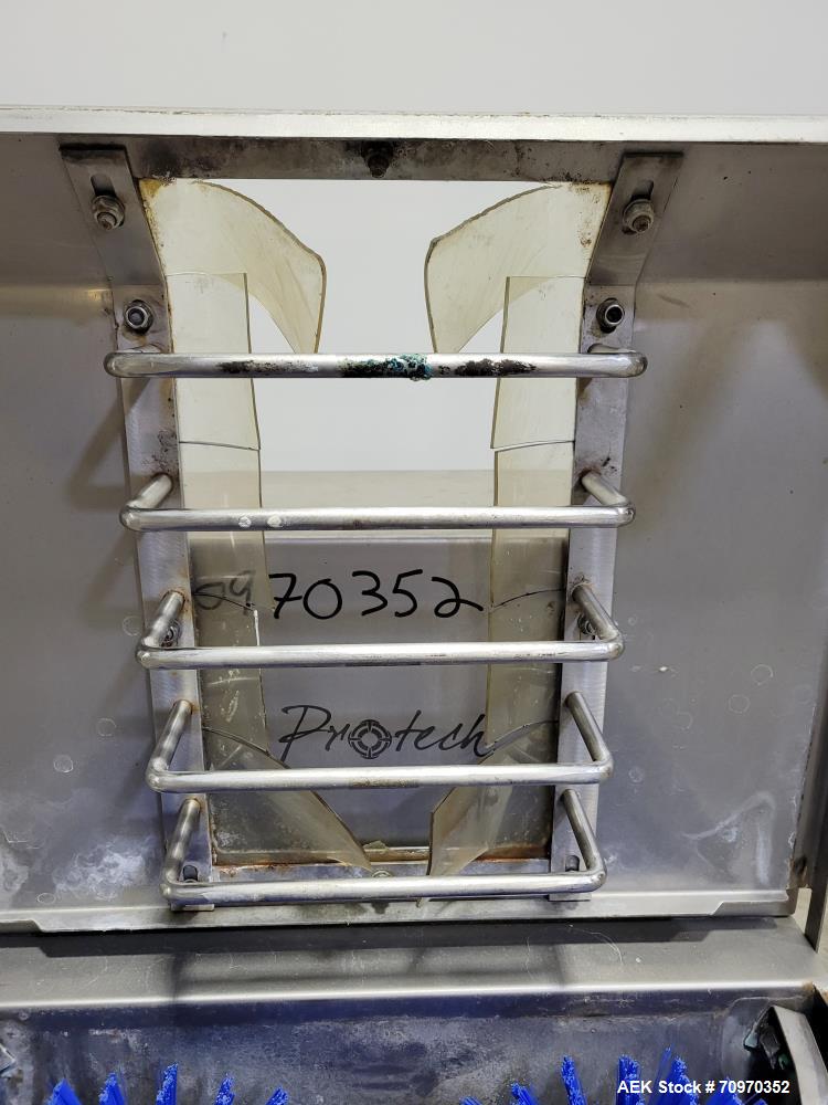Used Protech AMSW10 Motorized Boot Washer – 304 Stainless Steel