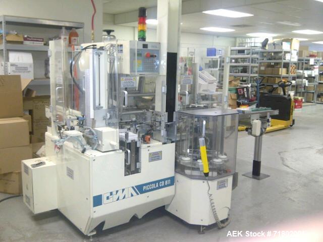 Used- Gima Piccola 811 Jewel Case Assembly Machine.