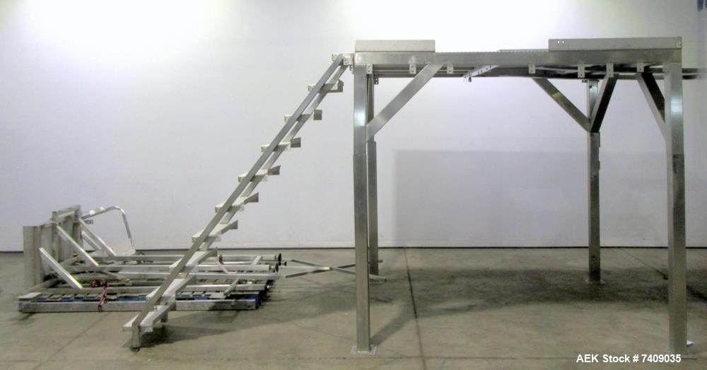 Industrial Mezzanine Work Platform – Combination Scale Support with Safety Rails