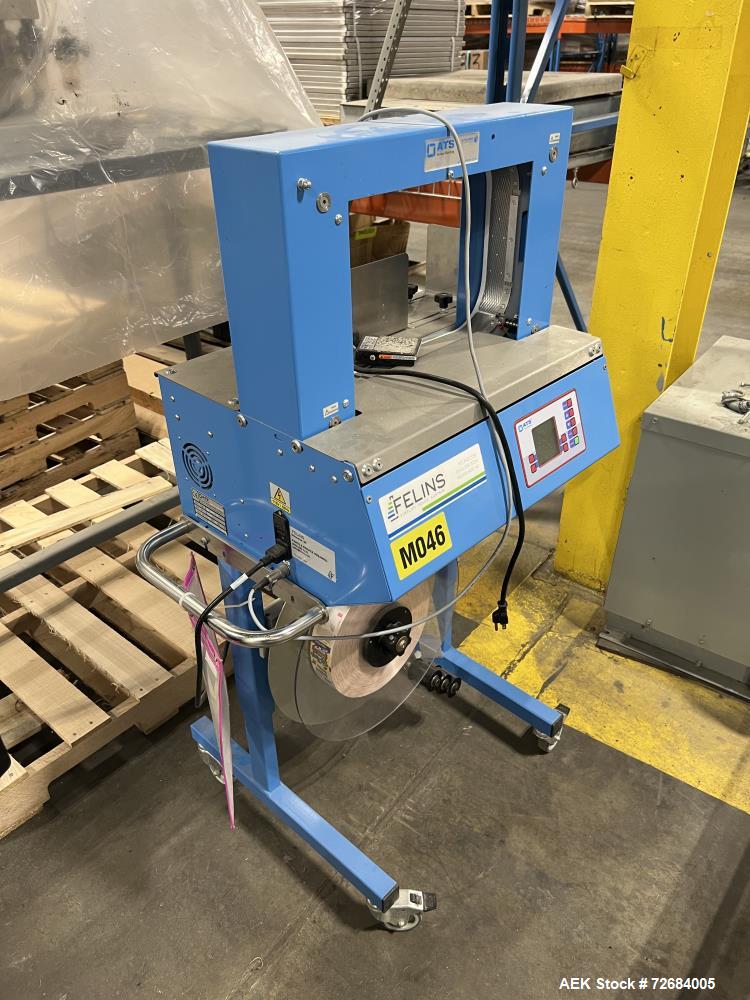 Used ATS-Tanner Banding Systems Ultrasonic Unique Banding Machine, Model US-2000 AD. Arch width 260mm to 900mm, Arch height 180mm to 500mm, band widths 20, 30, 50, 60mm, air supply 6 bar, type of mat...