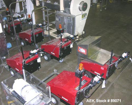 Used Dane Quickart 2000. Power assist shopping cart collector
