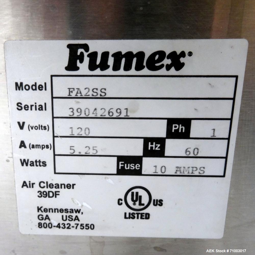 Used Fumex Model FA2SS Air Cleaner