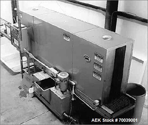 Used- J R I  Industries Cleaning Systems MCCS-1500 Wash, Blow-Off (Pallet Washing) Machine. Machine holds up to 200 gallons ...