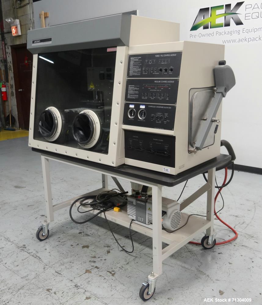 Used Labconco Controlled Atmosphere Glove Box