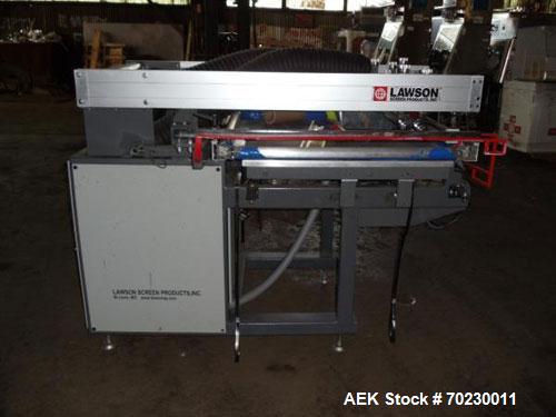 Used Lawson Screen ProductsType MUSTANG Model 3040 Flat Bed Press