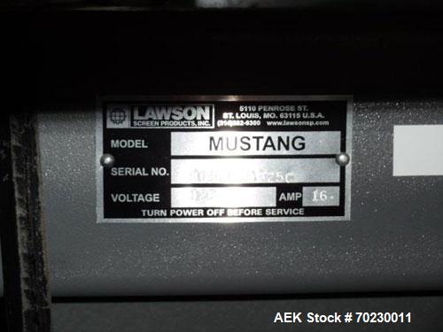 Used Lawson Screen ProductsType MUSTANG Model 3040 Flat Bed Press