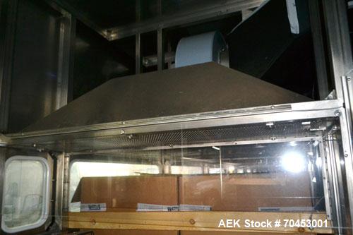 Unused- Neri NCT 1200 Stainless Steel 6 Zone Cooling Tunnel. Machine is designed to cool the content of deodorant bottles seated inside shaped containers, but useable for alternate stable bottle appl...