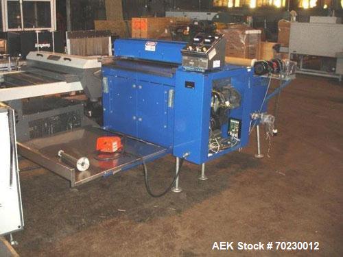 Used Rosenthan Sheetmaster Sheeter. 36" Wide, rated up to 130 FPM with dancer rool and output table. NOTE PRICE INCLUDES A 15% BUYER PREMIUM.