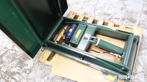 Used Southworth Systems Pallet Lift. Machine is rated at a 2000 lb capacity. Has a lift area of 48" X 42". 1/30/115V. Built 2007.