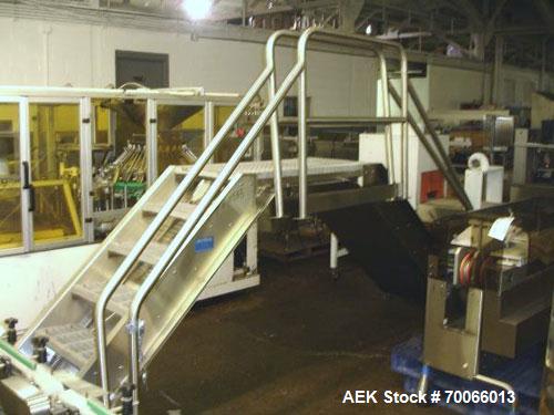 Used Sterling Process Egineering Packaging Line Overpass Stairs