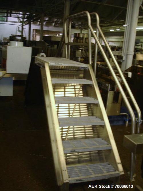 Used Sterling Process Egineering Packaging Line Overpass Stairs