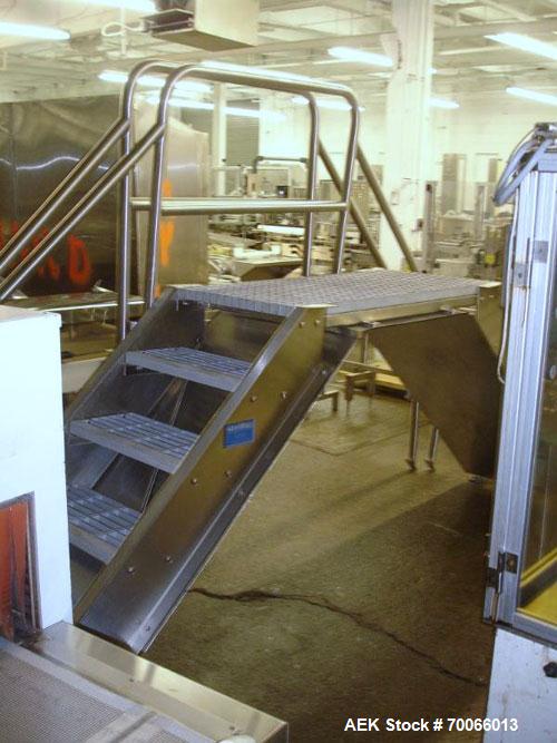 Used Sterling Process Egineering Packaging Line Overpass Stairs
