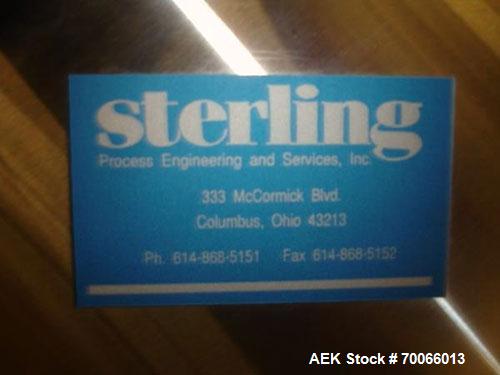 Used Sterling Process Egineering Packaging Line Overpass Stairs