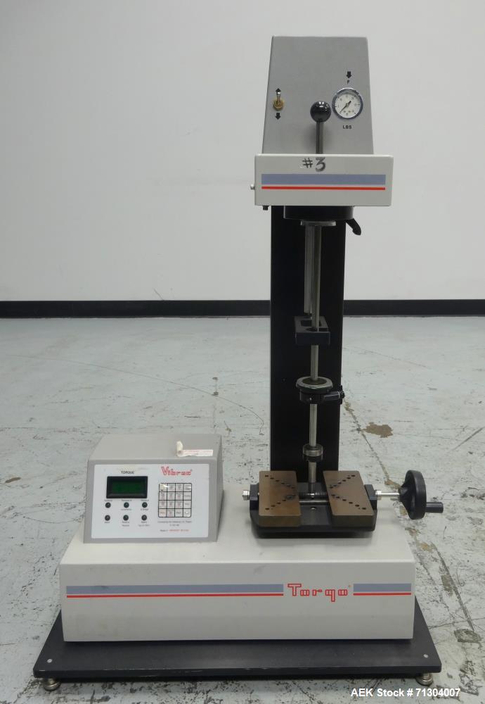 Used- Vibrac Model 1502-30 CR "Torqo" Electronic Torque Tester