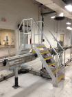 Used Packaging Line Walkover Stainless Steel Stairs