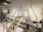 Used Packaging Line Walkover Stainless Steel Stairs