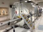 Used Packaging Line Walkover Stainless Steel Stairs
