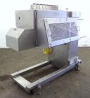Used Grote Model S/A-530 Single Lane Slicer/Applicator. Machine is rated at up to 176 strokes per minute per lane. Unit also bulk slices, stacks and shingles. Maximum slice rate in stack or shingle m...