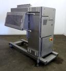 Used Grote Model S/A-530 Single Lane Slicer/Applicator. Machine is rated at up to 176 strokes per minute per lane. Unit also bulk slices, stacks and shingles. Maximum slice rate in stack or shingle m...
