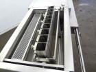 Used Grote Model S/A-530 Single Lane Slicer/Applicator. Machine is rated at up to 176 strokes per minute per lane. Unit also bulk slices, stacks and shingles. Maximum slice rate in stack or shingle m...