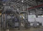 Used The stainless steel platform last used to mount Ishida 16 head combination scale above a Laudenberg FBM 22 horizontal form fill and seal machine. Has stairs and hand rails.