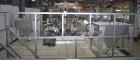 Used The stainless steel platform last used to mount Ishida 16 head combination scale above a Laudenberg FBM 22 horizontal form fill and seal machine. Has stairs and hand rails.