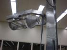Used Meto Lift ULS-02 Automatic Drum Lift And Inverter. Ideal for use with charging tablet counters, tablet presses or blenders. All stainless steel contact. Automatic operation. Has 96