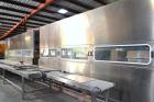 Unused- Neri NCT 1200 Stainless Steel 6 Zone Cooling Tunnel. Machine is designed to cool the content of deodorant bottles seated inside shaped containers, but useable for alternate stable bottle appl...