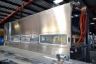 Unused- Neri NCT 1200 Stainless Steel 6 Zone Cooling Tunnel. Machine is designed to cool the content of deodorant bottles seated inside shaped containers, but useable for alternate stable bottle appl...