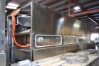 Unused- Neri NCT 1200 Stainless Steel 6 Zone Cooling Tunnel. Machine is designed to cool the content of deodorant bottles seated inside shaped containers, but useable for alternate stable bottle appl...